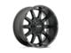 Pro Comp Wheels Gauge Satin Black Wheel; 20x9; -12mm Offset (11-21 Jeep Grand Cherokee WK2)