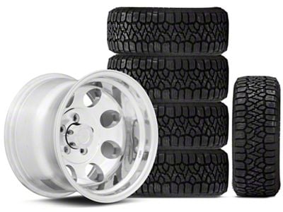 15x10 Pro Comp Wheels 69 Series & 33in Kenda All-Terrain KLEVER A/T2 KR628 Tire Package; Set of 5 (97-06 Jeep Wrangler TJ)