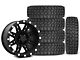 17x9 Pro Comp Wheels 31 Series & 33in Mudclaw Mud-Terrain Comp MTX Tire Package; Set of 5 (07-18 Jeep Wrangler JK)