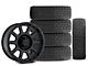 17x9 Pro Comp Wheels 32 Series & 34in Falken All-Terrain Wildpeak A/T3W Tire Package; Set of 5 (18-24 Jeep Wrangler JL)