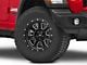 Pro Comp Wheels 62 Series Apex Satin Black Milled Wheel; 17x9; -6mm Offset (18-24 Jeep Wrangler JL)