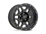 Pro Comp Wheels Phaser Satin Black Wheel; 18x9; 0mm Offset (07-18 Jeep Wrangler JK)