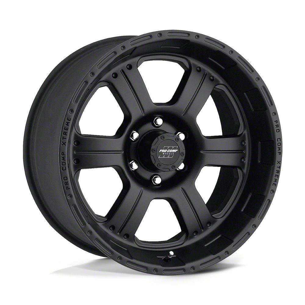 Pro Comp Wheels Tacoma Kore Flat Black 6-Lug Wheel; 16x8; 0mm Offset ...