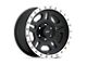Pro Comp Wheels La PAZ Satin Black Machined 6-Lug Wheel; 16x8; 0mm Offset (16-23 Tacoma)
