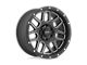 Pro Comp Wheels Vertigo Satin Black Milled 6-Lug Wheel; 20x9; -12mm Offset (16-23 Tacoma)