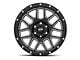 Pro Comp Wheels Vertigo Satin Black Milled 6-Lug Wheel; 20x9; -12mm Offset (17-24 Titan)