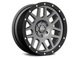 Pro Comp Wheels Vertigo Dark Gray with Black Lip 6-Lug Wheel; 20x9; -12mm Offset (16-24 Titan XD)