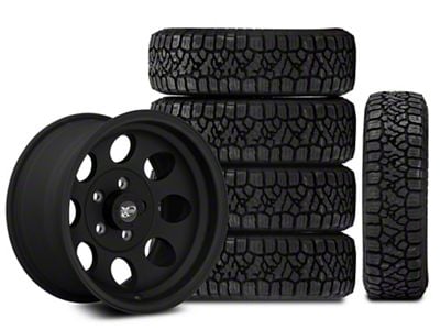 15x10 Pro Comp Wheels Alloy Series 7069 & 33in Kenda All-Terrain KLEVER A/T2 KR628 Tire Package; Set of 5 (87-95 Jeep Wrangler YJ)