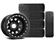 15x10 Pro Comp Street Lock Wheel & 33in Falken All-Terrain Wildpeak A/T3W Tire Package; Set of 5 (97-06 Jeep Wrangler TJ)