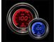 Prosport 52mm Digital Oil Pressure Gauge; Electrical; Blue/Red (Universal; Some Adaptation May Be Required)