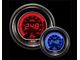 Prosport 52mm EVO Series Digital Oil Temperature Gauge; Electrical; Blue/Red (Universal; Some Adaptation May Be Required)