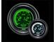 Prosport 52mm EVO Series Digital Water Temperature Gauge; Electrical; Green/White (Universal; Some Adaptation May Be Required)