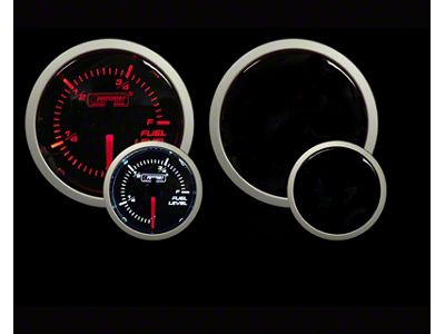 Prosport 52mm Performance Series Fuel Level Gauge; Electrical; Amber/White (Universal; Some Adaptation May Be Required)