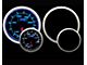 Prosport 52mm Performance Series Oil Temperature Gauge; Electrical; Blue/White (Universal; Some Adaptation May Be Required)