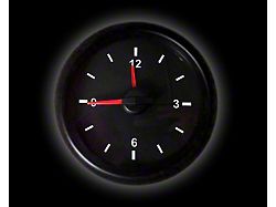 Prosport 52mm Waterproof Series Analog Clock; White (Universal; Some Adaptation May Be Required)