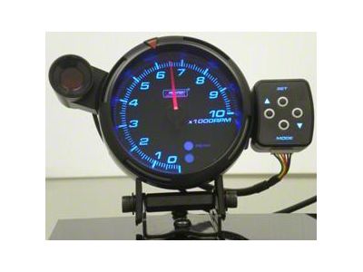 Prosport 80mm Premium Series Tachometer; 95mm (Universal; Some Adaptation May Be Required)