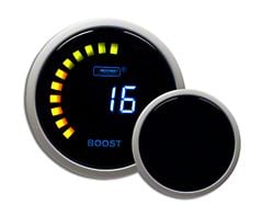 Prosport 52mm Digital Boost Gauge; Electrical; 45 PSI (97-18 Jeep Wrangler TJ & JK)