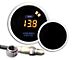 Prosport 52mm Digital Wideband Air/Fuel Ratio Gauge; Amber (Universal; Some Adaptation May Be Required)