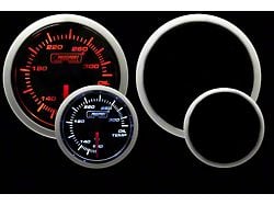 Prosport 52mm Performance Series Oil Temperature Gauge; Electrical; Amber/White (Universal; Some Adaptation May Be Required)