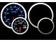 Prosport 52mm Performance Series Fuel Pressure Gauge; Electrical; Blue/White (Universal; Some Adaptation May Be Required)