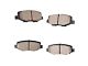 C&L Super Sport HD Ceramic Brake Pads; Rear Pair (07-18 Jeep Wrangler JK)