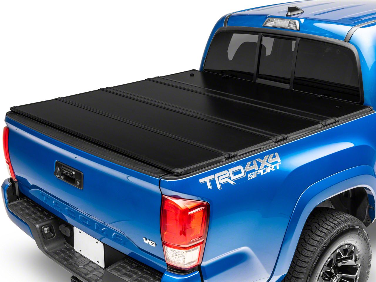 Proven Ground Tacoma Aluminum Quad-Fold Hard Tonneau Cover TT11213 (05 ...