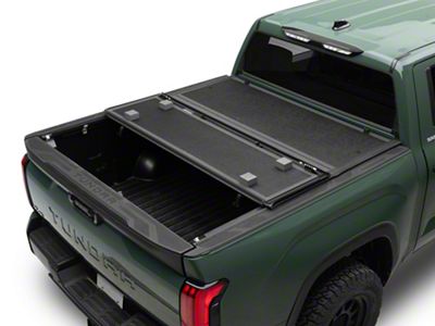 TruShield Low Profile Hard Tri-Fold Tonneau Cover (22-25 Tundra w/ 5-1/2-Foot & 6-1/2-Foot Bed)