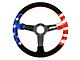 PRP Deep Dish Suede Steering Wheel; New Glory (Universal; Some Adaptation May Be Required)