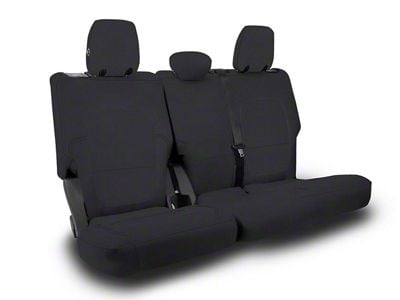 PRP Rear Bench Seat Cover; All Black (21-24 Bronco 4-Door)