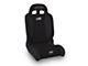 PRP EnduroDaily Reclining Suspension Seat; Driver Side; Black (Universal; Some Adaptation May Be Required)