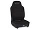 PRP Enduro High Back Reclining Suspension Seat; Passenger Side; Black (Universal; Some Adaptation May Be Required)