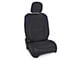 PRP Neoprene Front Seat Covers with MOLLE Back; Black and Purple (20-24 Jeep Gladiator JT)