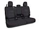 PRP Rear Bench Seat Cover; Black with Red Stitching (20-24 Jeep Gladiator JT w/ Leather Interior)