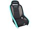 PRP Shreddy Comp Elite Suspension Seat; Black/Teal (Universal; Some Adaptation May Be Required)