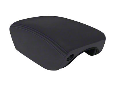 PRP Center Console Cover; Black and Purple Vinyl (18-25 Jeep Wrangler JL)