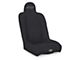 PRP Daily Driver High Back Suspension Seat; Black Vinyl Tweed or Vinyl (Universal; Some Adaptation May Be Required)