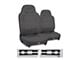 PRP Enduro High Back Reclining Suspension Seat and Mount Kit; Gray (07-18 Jeep Wrangler JK)