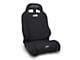 PRP EnduroTrek Reclining Suspension Seat; Driver Side; Black Vinyl (Universal; Some Adaptation May Be Required)