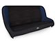PRP Rear Bench Seat; Black and Blue (97-06 Jeep Wrangler TJ)