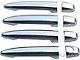 Putco Door Handle Covers; Chrome (03-08 4Runner)