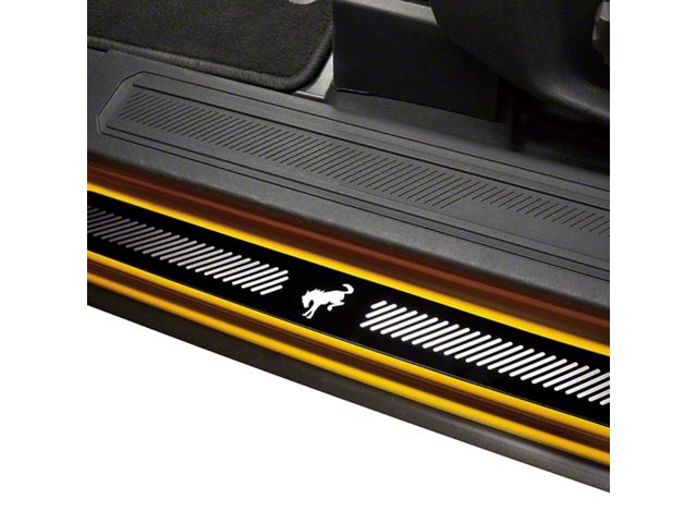 Putco Black Platinum Door Sills with Bronco Logo (21-24 Bronco 2-Door)