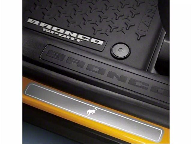 Putco Stainless Steel Door Sills with Bronco Etching (21-24 Bronco Sport)