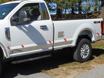 Door Handle Covers; Chrome (07-18 Jeep Wrangler JK 4-Door)