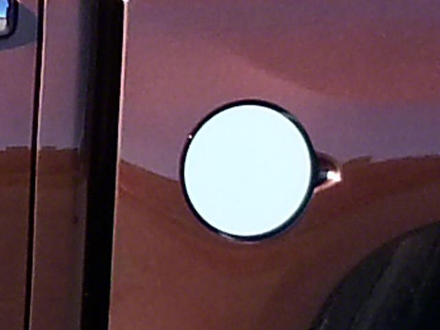 Gas Door Cover Trim; Stainless Steel (07-13 Tundra)