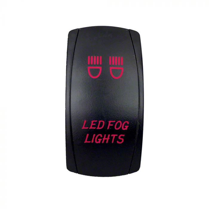 Quake Led Toyota Runner Way Led Fog Lights Rocker Switch Red