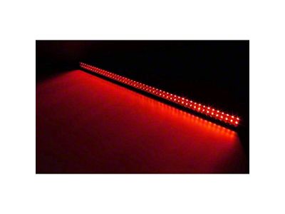 Quake LED 42-Inch Magma Series Dual Row LED Light Bar; White/Red Combo Beam (Universal; Some Adaptation May Be Required)