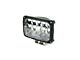 Quake LED 4x6-Inch Tempest Series Work Light with High and Low Function; Flood Beam (Universal; Some Adaptation May Be Required)