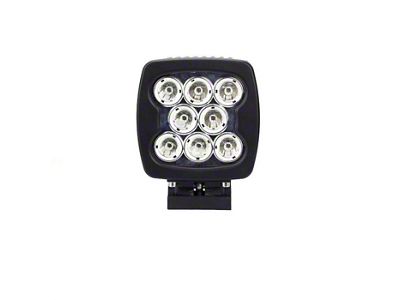 Quake LED 5.50-Inch Megaton Series Work Light; Flood Beam (Universal; Some Adaptation May Be Required)