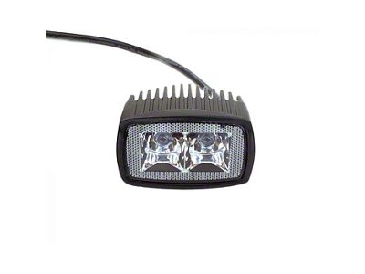 Quake LED 3-Inch Quantum Series Work Light; 10-Watt; Flood Beam (Universal; Some Adaptation May Be Required)