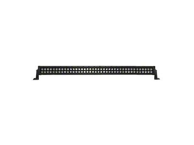 Quake LED 42-Inch Blackout Series Dual Row LED Light Bar; Combo Beam (Universal; Some Adaptation May Be Required)